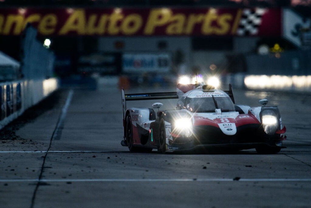 Fernando Alonso took pole position in his first event at Sebring International Raceway – Credit © Price / XPB Images