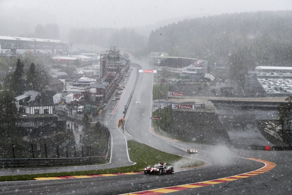 A blizzard struck during the 2019 6 Hours of Spa-Francorchamps