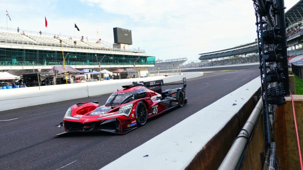 The #40 Acura ARX-06 finished in P5 ahead of the sibling #10 car