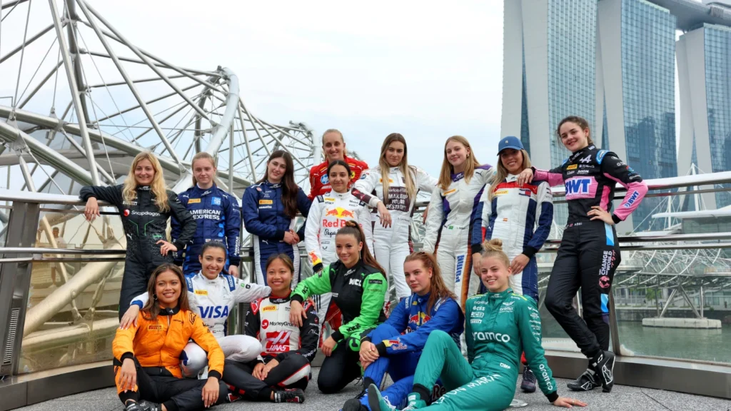 Chloe Chambers has nothing but positive words for F1 Academy