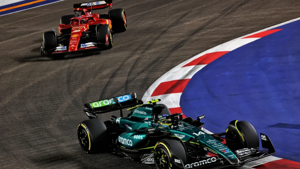 Charles Leclerc was frustrated by limited overtaking opportunities at Singapore