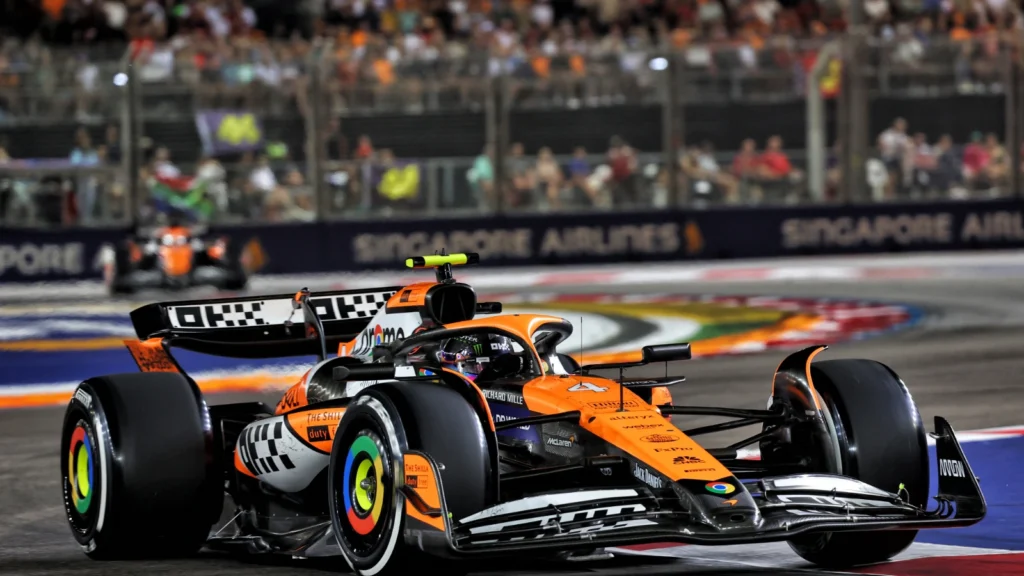 Lando Norris was untouchable during a fine Singapore GP victory