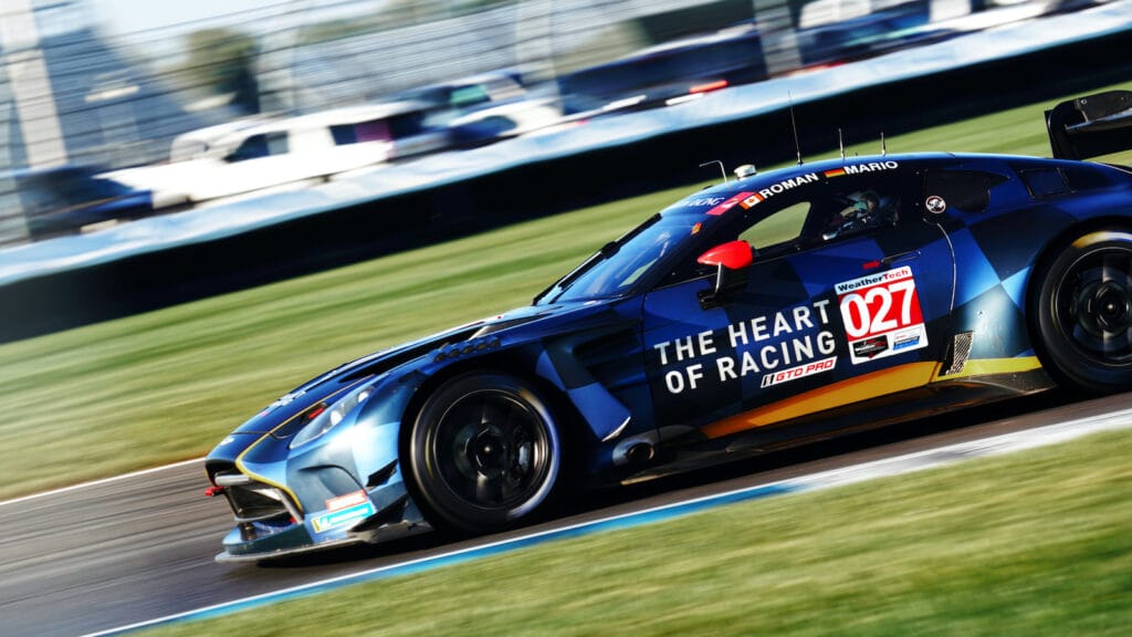 Heart of Racing recently entered their #027 into GTD Pro