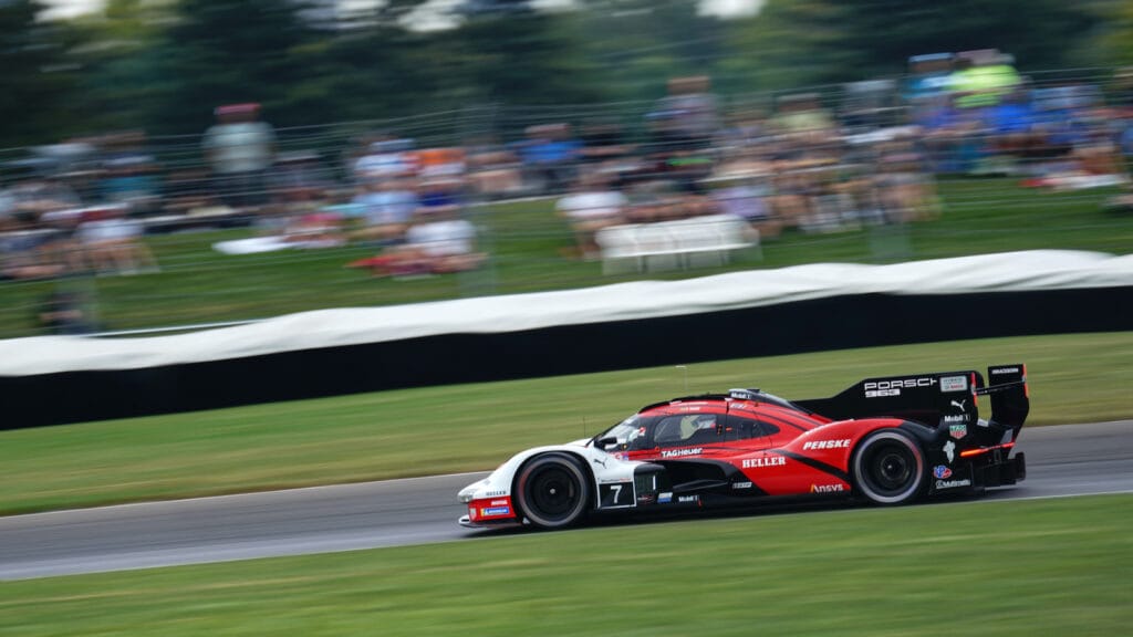 The #7 Porsche 963 leads the GTP standings ahead of the season finale