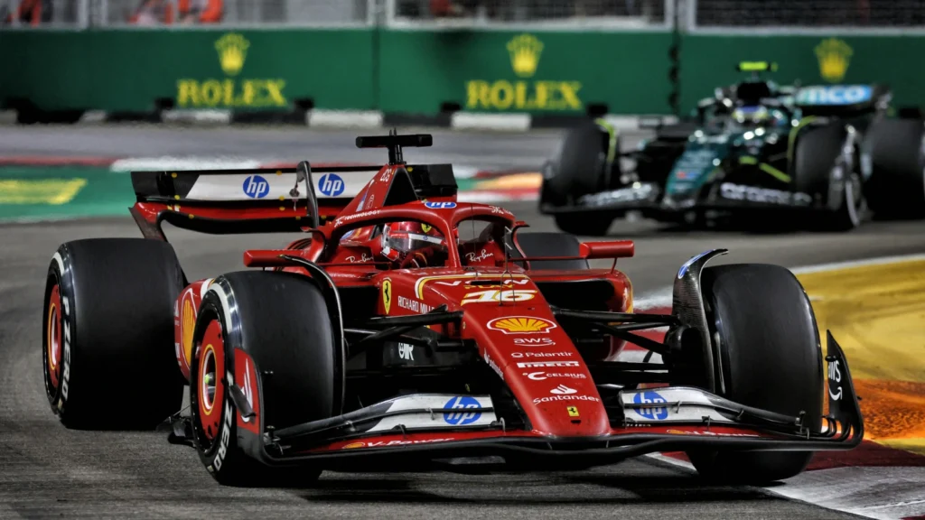 Charles Leclerc called the point for fastest lap 'superficial'