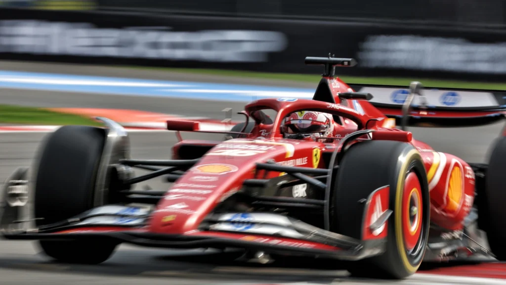 Charles Leclerc said Ferrari is making several steps toward F1 title success