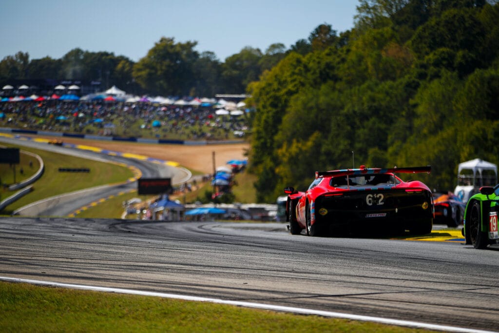 Risi Competizione won showcased strong pace at the sharp end of GTD Pro