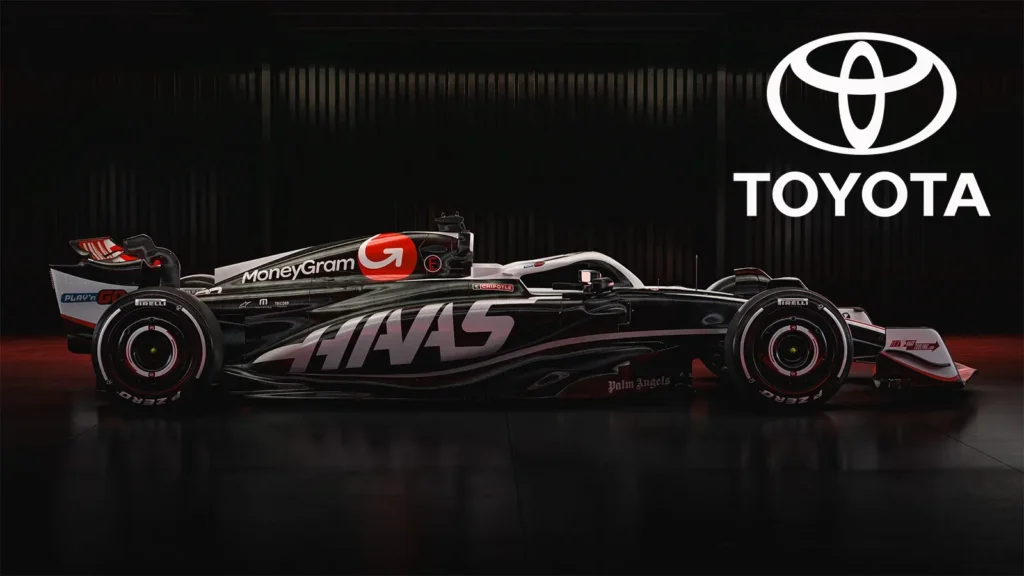 Haas has formed a technical alliance with Toyota