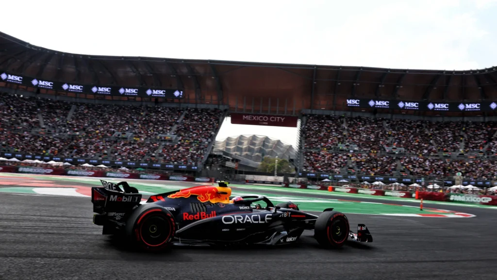 Sergio Perez qualified 18th for his home GP