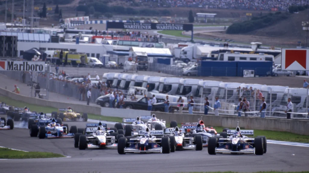 Jerez 1997 race start