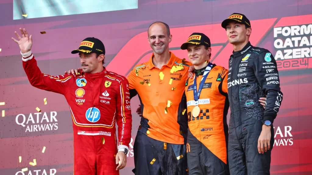 Baku podium 