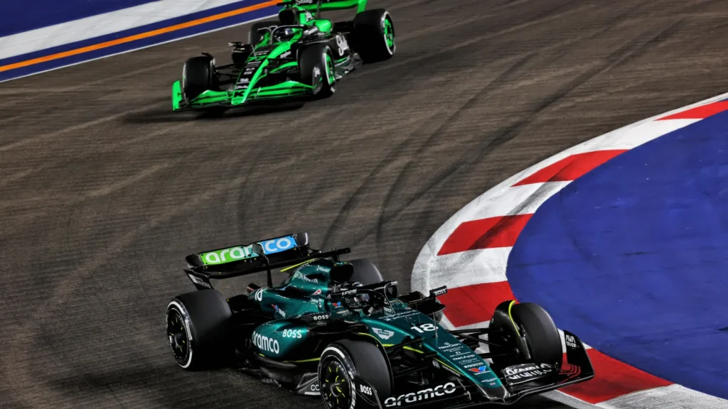 Lance Stroll Singapore race