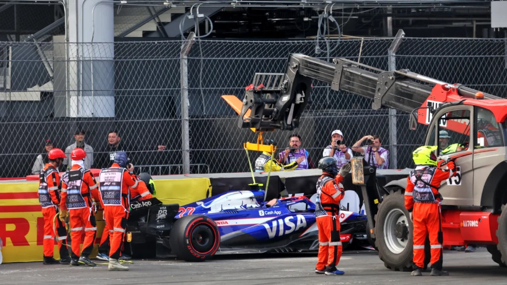 Helmut Marko heavily criticised Yuki Tsunoda for crashing in qualifying in Mexico