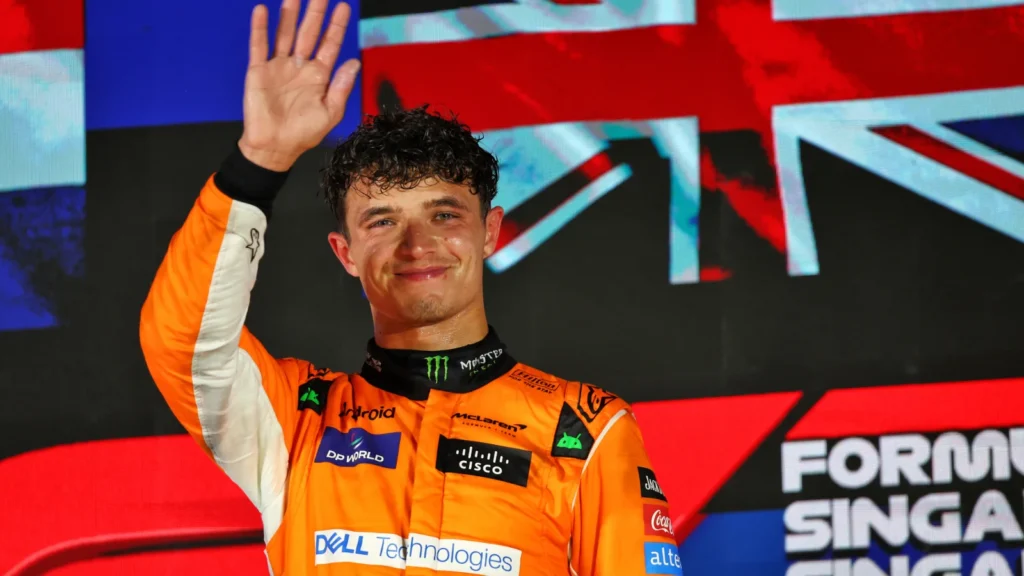 Lando Norris Singapore