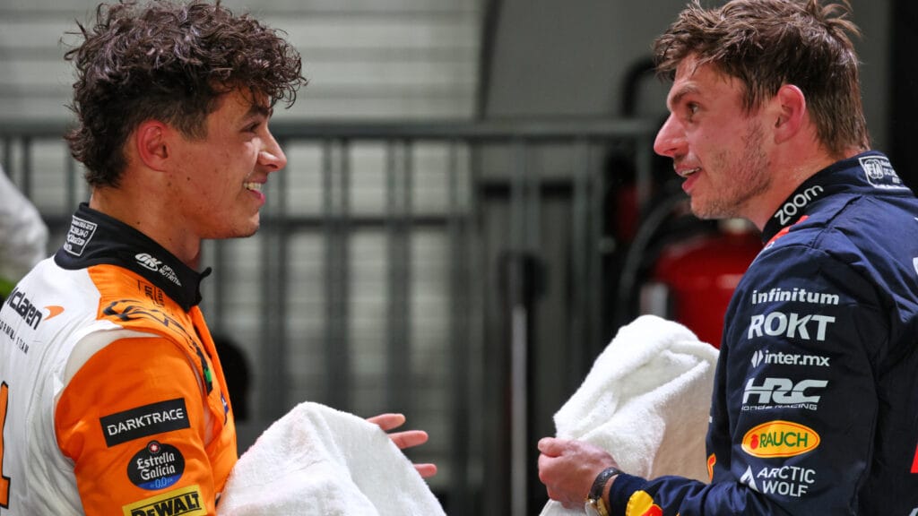 Lando Norris Max Verstappen