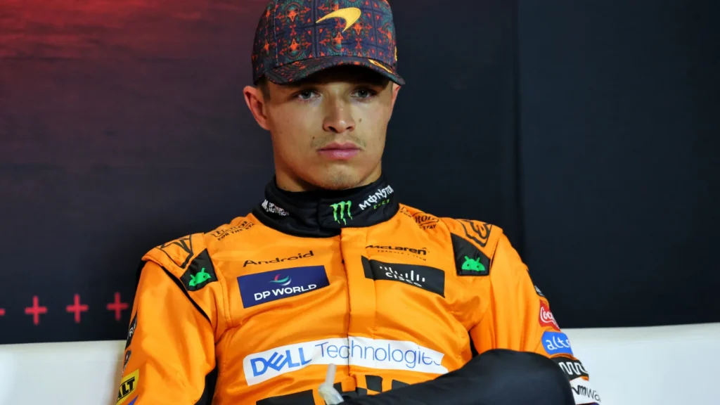 Lando Norris qualified third in Mexico