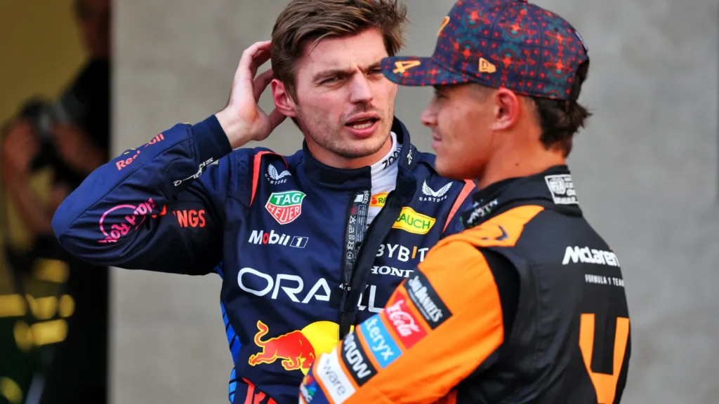 McLaren commended the stewards for penalising Max Verstappen in Mexico