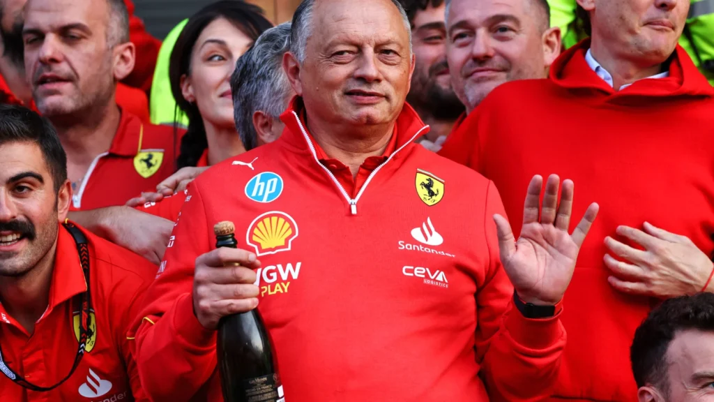 Frederic Vasseur is pleased Ferrari is going under the radar in 2024