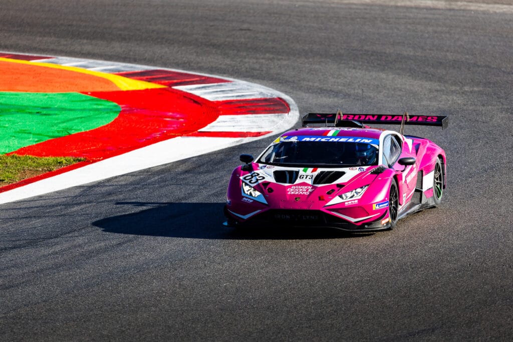 Celia Martin and Karen Gaillard co-drove the #83 Lamborghini Huracan GT3 EVO2 in the Le Mans Cup