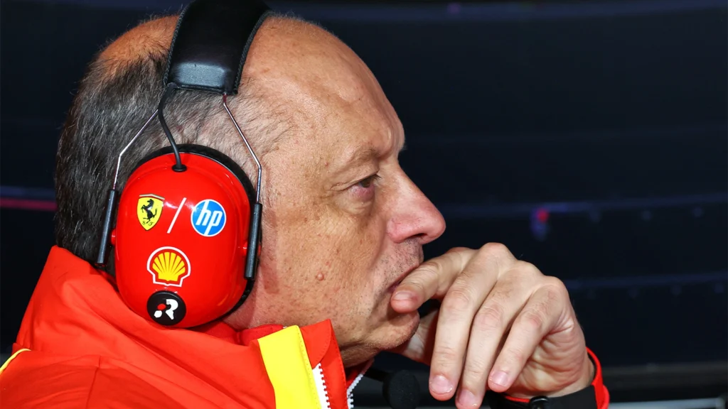 Vasseur said a combination of factors plagued Ferrari and Charles Leclerc with graining in Vegas