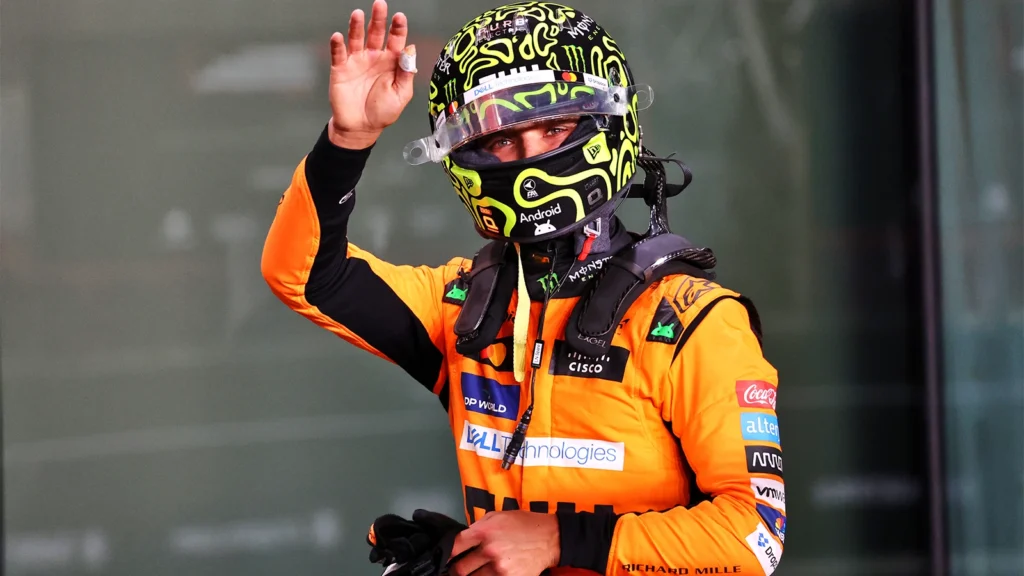 Lando Norris took Sprint Pole at the F1 Qatar GP