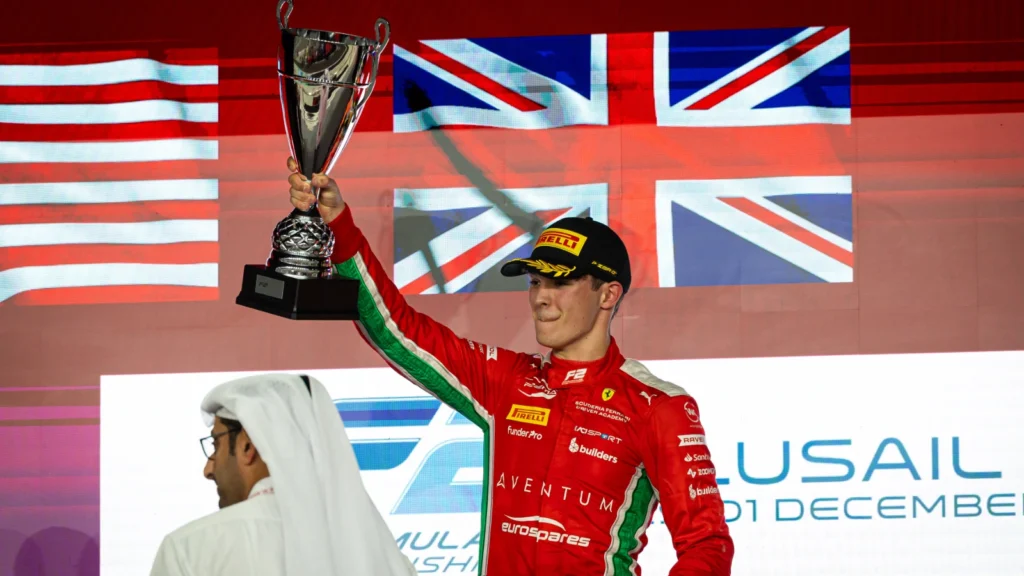 All of Oliver Bearman's F2 victories this season have been in the Sprint race