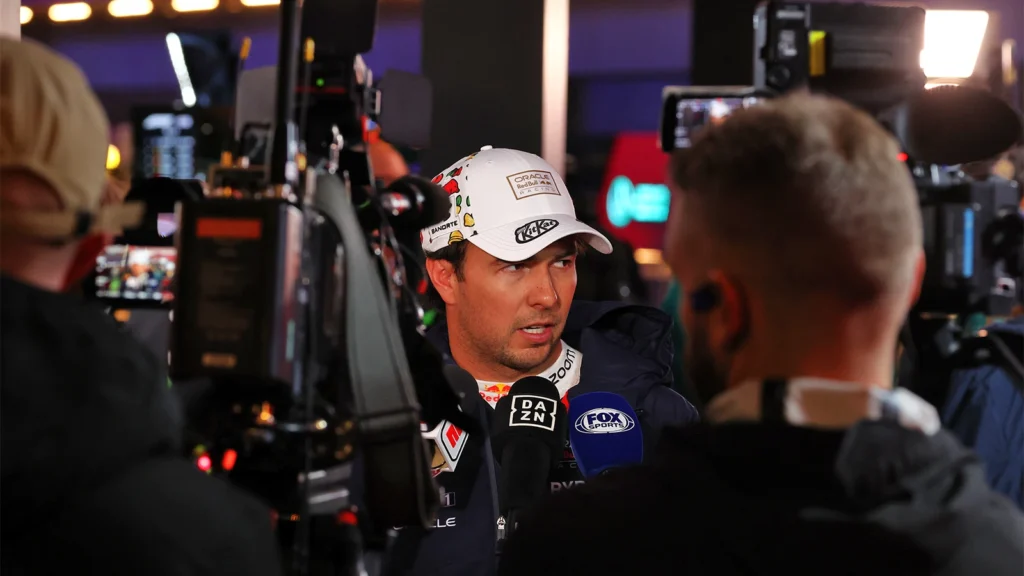 Sergio Perez had difficult questions to face after qualifying in Vegas