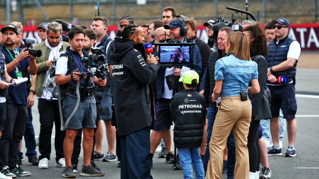 Martin Brundle says fans focus on the 'one negative' thing said rather than '1000 positive things' said on Sky F1's coverage