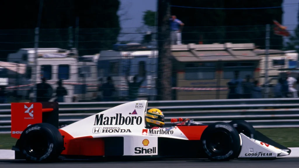 Ayrton Senna, San Marino 1990