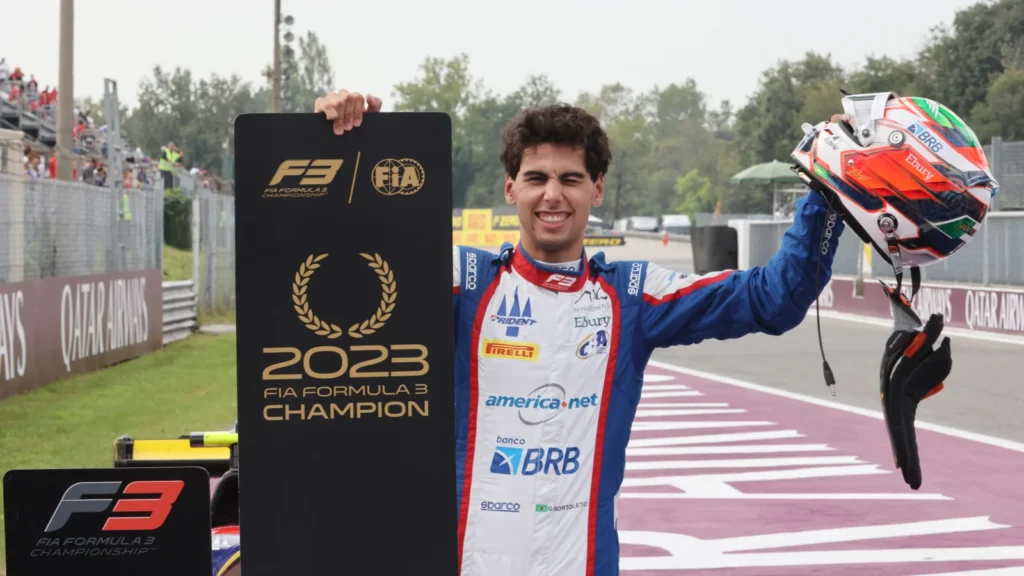 Gabriel Bortoleto F3 title