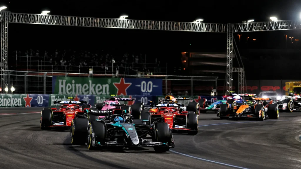 Las Vegas GP race start