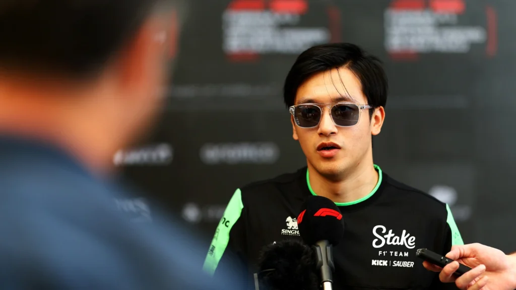 Zhou Guanyu is 'grateful' for his time at Sauber