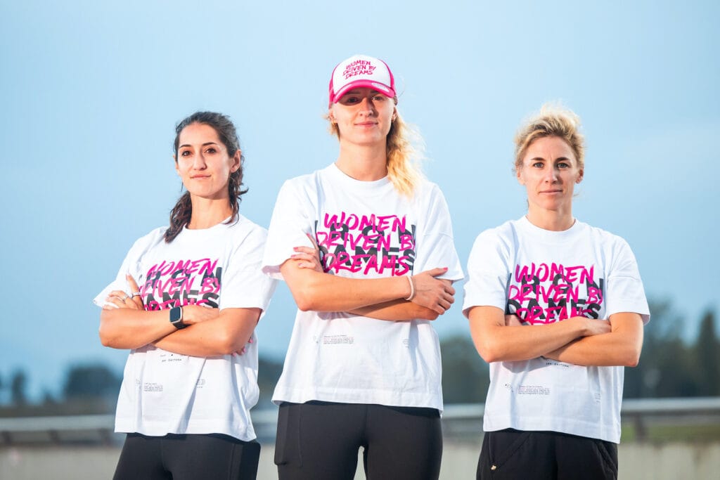 Celia Martin, Michelle Gatting and Rahel Frey will make up the WEC Iron Dames crew