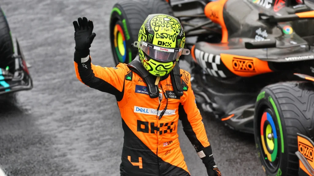 Lando Norris has a great chance to gain ground on title rival Max Verstappen in Brazil