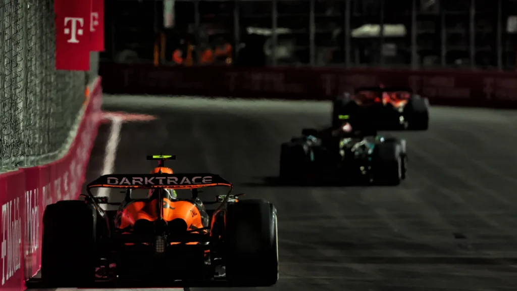 McLaren was unable to sustain pace with its rivals in Las Vegas