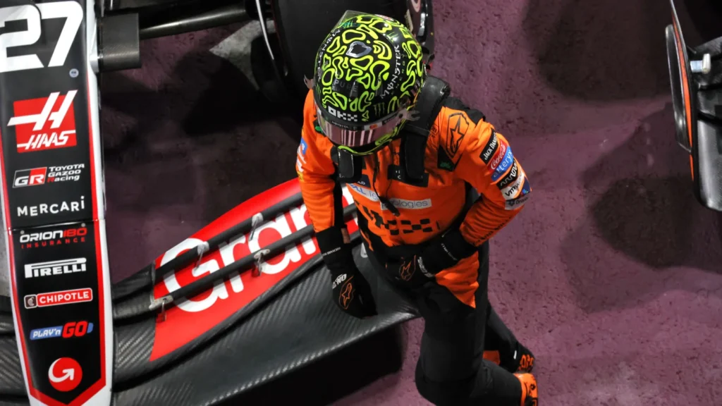 Lando Norris' title hopes ended in Las Vegas