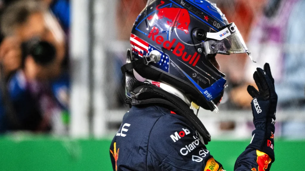 Max Verstappen clinched the title with two rounds to spare in Las Vegas