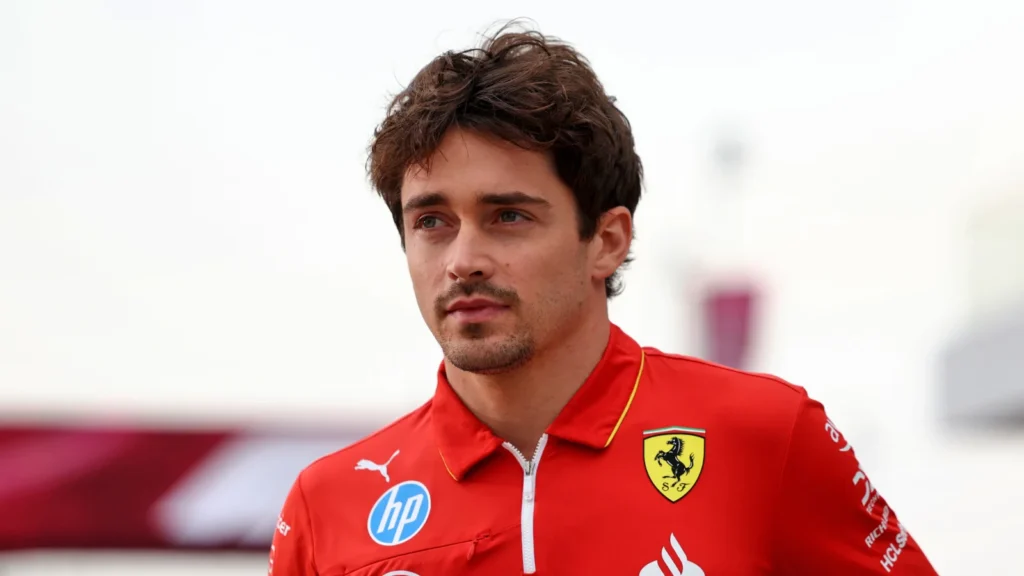 Charles Leclerc has denied there was tension at Ferrari after his spat with Carlos Sainz in Las Vegas