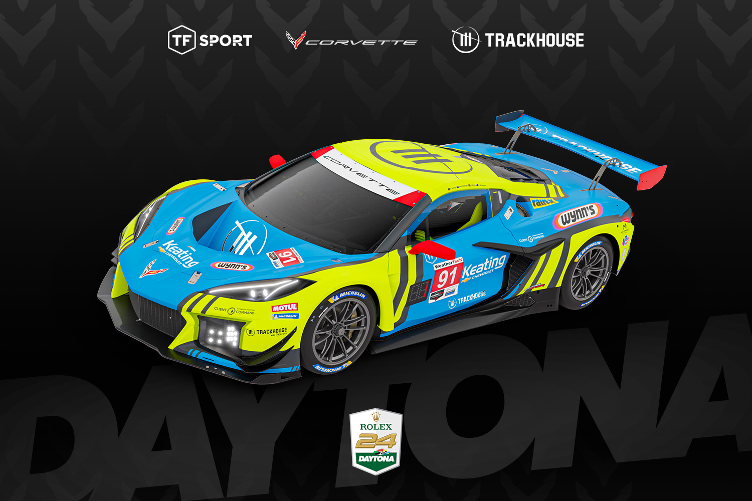 Trackhouse Racing partners with TF Sport for Daytona 24H entry