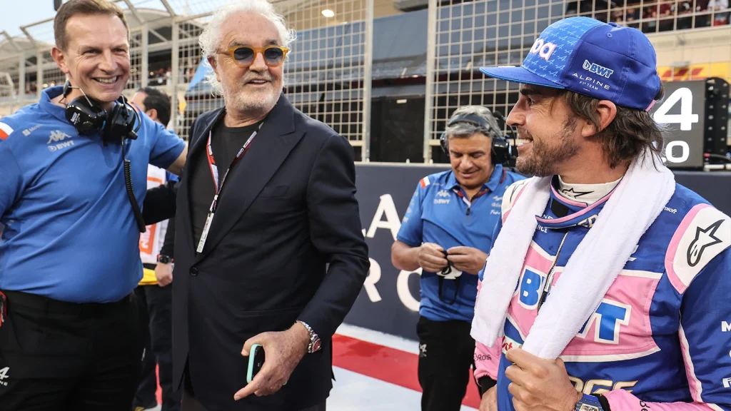 Flavio Briatore negotiated Fernando Alonso's switch from Alpine to Aston Martin