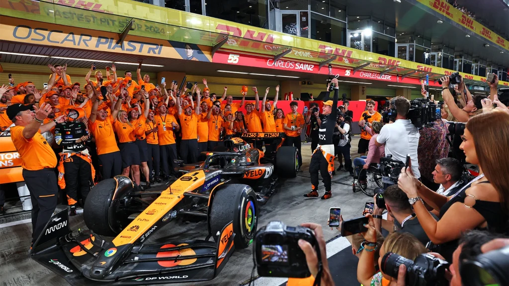 McLaren won the 2024 F1 Constructors' title