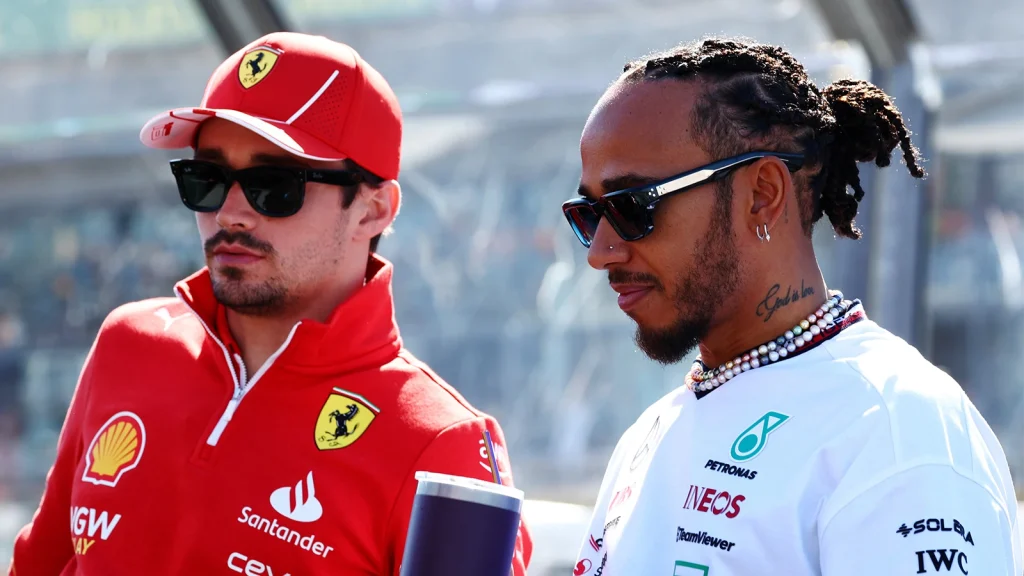 Will sparks fly between Charles Leclerc and Lewis Hamilton at Ferrari?