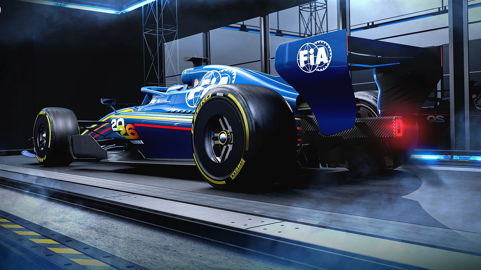 F1 2026 wind tunnel render