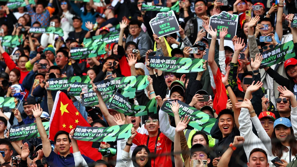 200,000 fans attended the 2024 Chinese GP