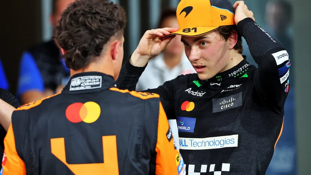 Lando Norris out-qualified Oscar Piastri 20 to 4 in 2024