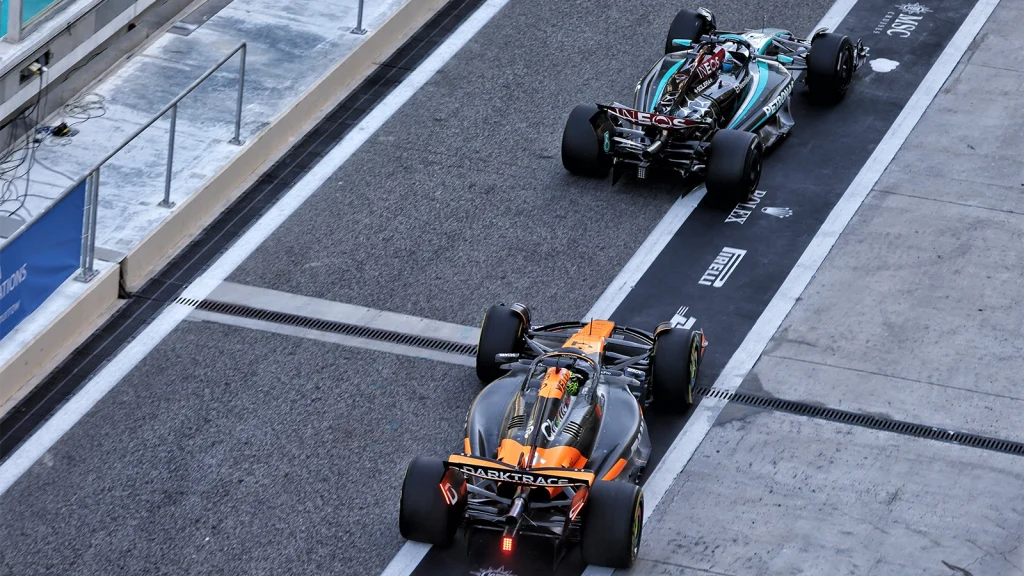 Mercedes engine customer McLaren has set a 'benchmark' for the German marque to chase, says Toto Wolff