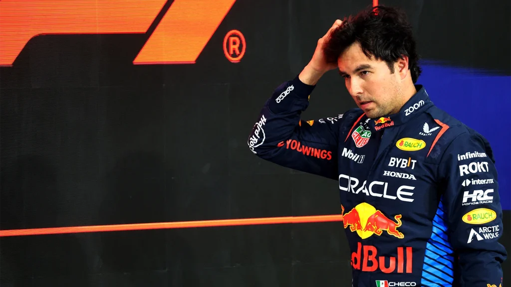 Sergio Perez said he doesn't want to resign from Red Bull