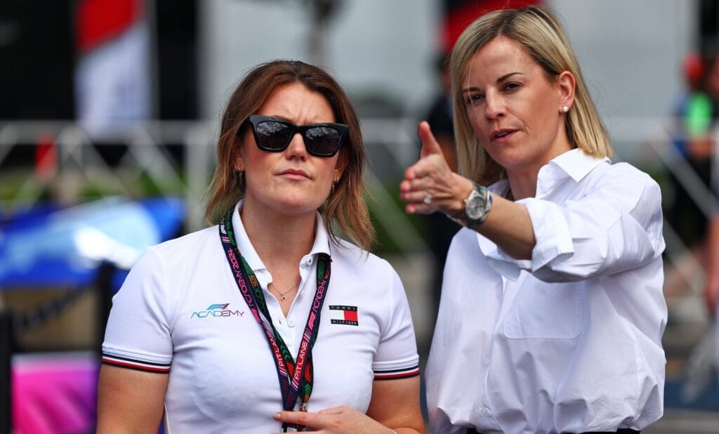 Susie Wolff stands at this intersection of sport and commerce