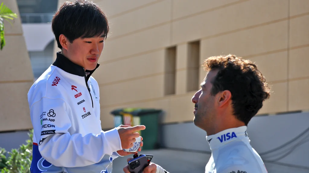 Yuki Tsunoda learnt 'maturity' from Daniel Ricciardo at RB