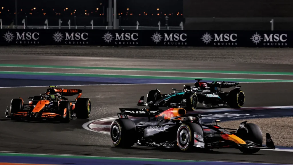 George Russell has backed himself to have won the title in either the Red Bull or McLaren in 2024